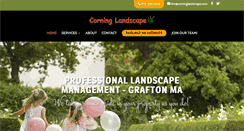 Desktop Screenshot of corninglandscape.com